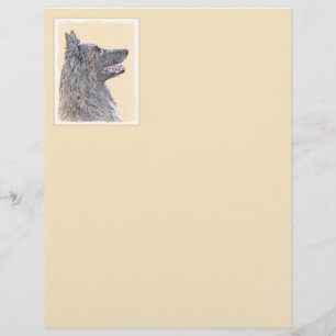 Papier Peinture belge Tervuren - Cute Original Chien Art