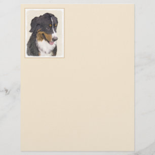Papier Peinture bernoise de chien de montagne - Art origi
