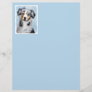Papier Peinture de berger américaine miniature - Chien Ar