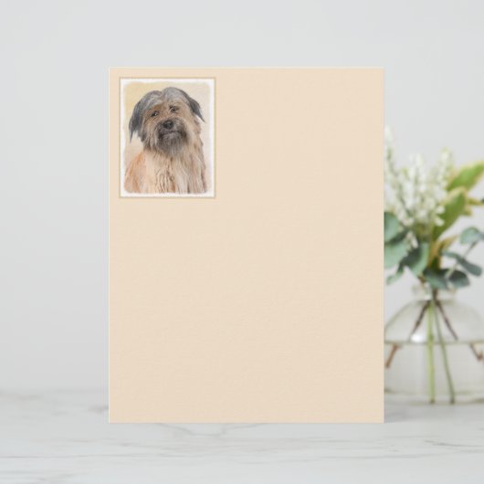 Papier Peinture de berger pyrénéenne - Cute Original Chie (Debout devant)