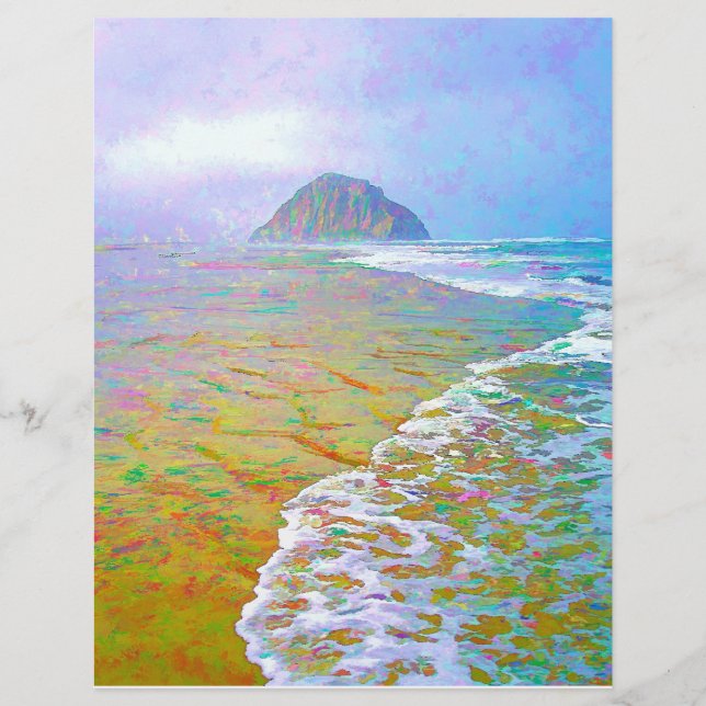 Papier Peinture de Morro Bay (Devant)