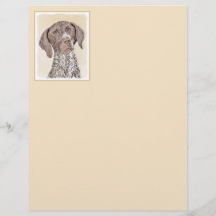 Papier Peinture pointeur germanique - Art original