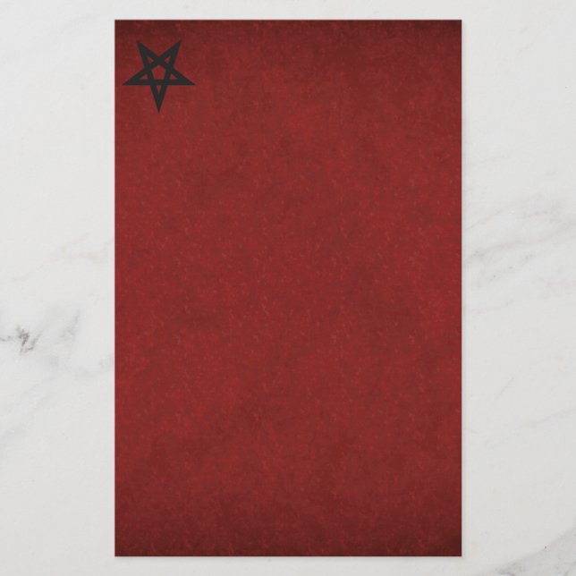 Papier Pentagramme (Devant)