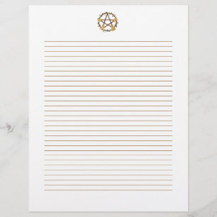 Papier Pentagramme de chambre