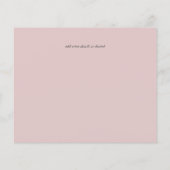 Papier PÉONIES BUDGÉTAIRES Mariage Peach Sage rose (Dos)