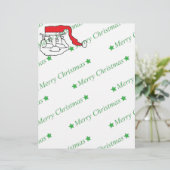 Papier Père Noël (Debout devant)
