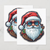 Papier Père Noël (Devant / Derrière)