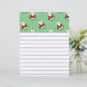 Papier Père Noël (Debout devant)
