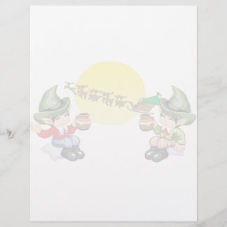 Papier Père Noël - Adieu