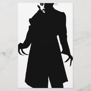 Papier père Noël nosferatu