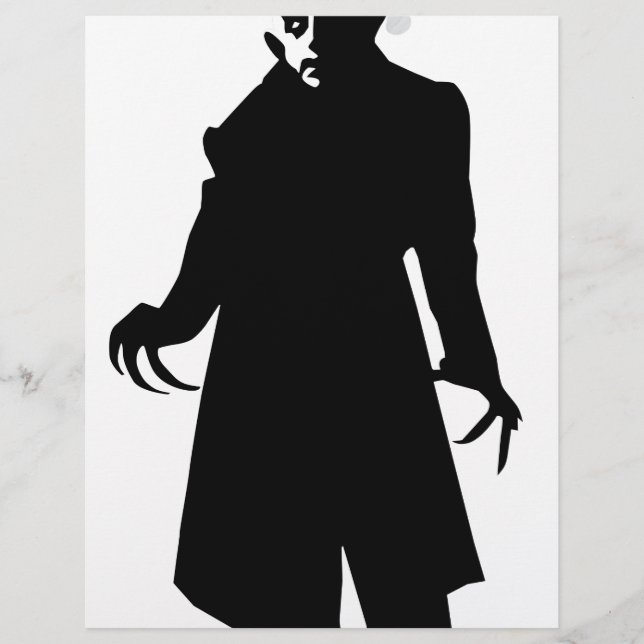 Papier père Noël nosferatu (Devant)