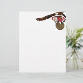 Papier Père Noël Pourrait Venir Un Peu Plus Tard (Debout devant)