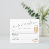 Papier Perles de sagesse Conseils et voeux nuptiale (Debout devant)