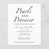Papier Perles noires et blanches et Fête des mariées Pros (Devant)