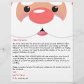 Papier Personalized Letter From Santa Claus to Children (Devant)