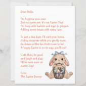 Papier Personalized Letter & from the Easter Bunny (Devant)