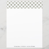 Papier personnalisé Art Déco Stars (Devant)