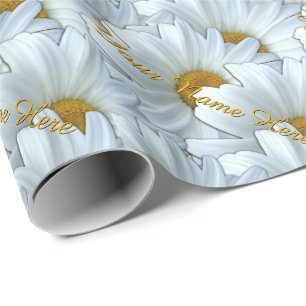 Papier personnalisé de cadeau de papier