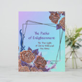 Papier personnalisé Les Chemins des Lumières (Debout devant)