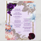 Papier personnalisé pardonné (Devant / Derrière)