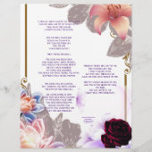 Papier personnalisé pardonné (Dos)