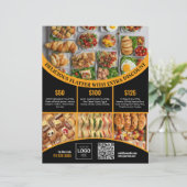 Papier Personnaliser en ligne cette Elégante nourriture M (Debout devant)