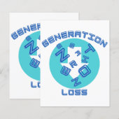 Papier Perte de génération (Devant / Derrière)