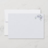 Papier Pétales 3 x 5 pouces Cartes de réponse (Dos)