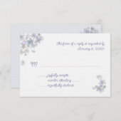 Papier Pétales 3 x 5 pouces Cartes de réponse (Devant / Derrière)