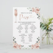 Papier Pétales de Rose rose Dusty et Jeu de Purco (Debout devant)