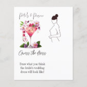 Papier Pétales et Procuco Floral Guess Fête des mariées (Devant)