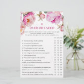 Papier Pétales Fuchsia au-dessus ou sous la douche nuptia (Debout devant)