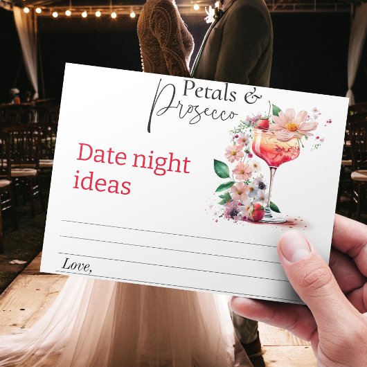 Papier Pétales Prosecco Fête des mariées Florale Brunch D