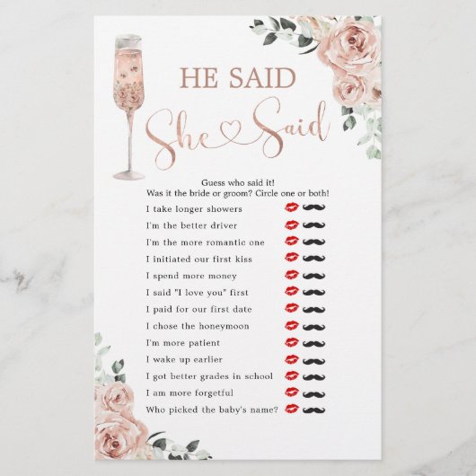 Papier Pétales Roses Roses Dusty Poursuivre Il A Dit Qu'E (Devant)