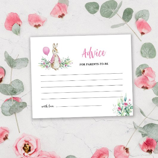 Papier Peter Rabbit Parents-to-be Conseils Card