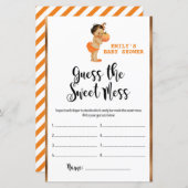 Papier Petit Baby shower Citrouille IMPRIMÉ (Devant / Derrière)