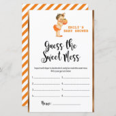 Papier Petit Baby shower Citrouille IMPRIMÉ (Devant / Derrière)