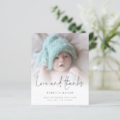 Papier Petit Budget Amour Merci Superposition de photos A (Debout devant)