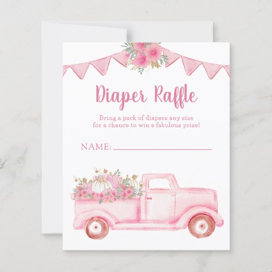 Papier Petit Citrouille Triplet fille Déchets Raffle (Devant)