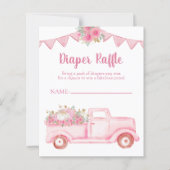 Papier Petit Citrouille Twin Girl Diaper Raffle (Devant)