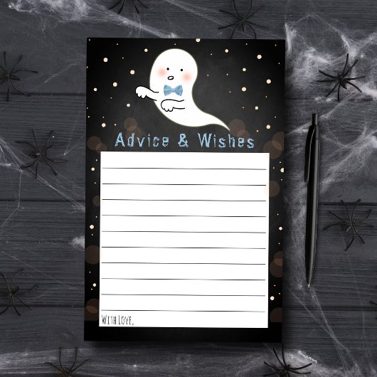 Papier Petit Esprit Baby shower Halloween Conseil