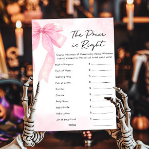 Papier Petit Nœud Rose Little Boo Le Jeu The Price Is Rig