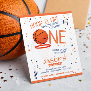 Papier Petit Rookie Basketball Budget 1er Anniversaire