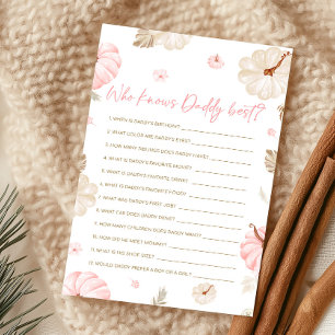 Papier Petite Citrouille Rose Douce Qui Connaît le Mieux