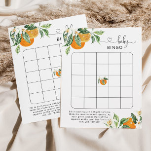 Papier Petite cutie baby shower jeu de bingo