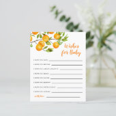 Papier Petite Cutie Voeux pour Baby Card (Debout devant)