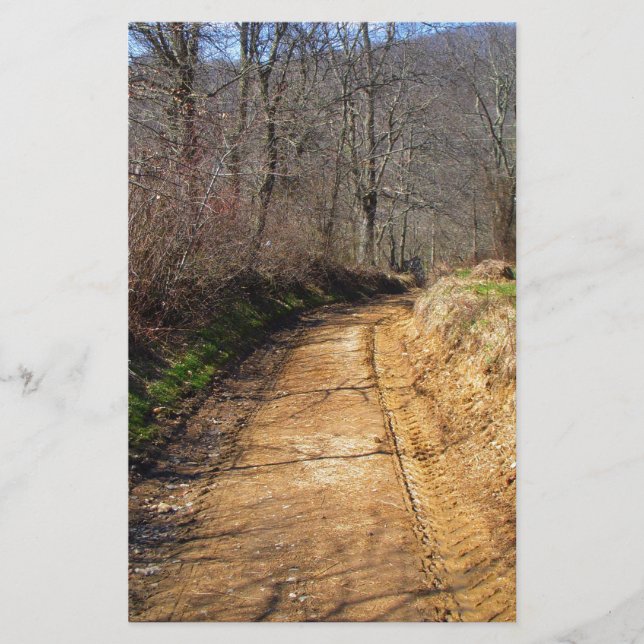 Papier Petite route de campagne (Devant)
