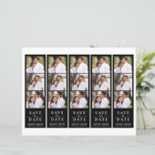 Papier Photo Booth 2x7" Enregistrer la zone Mariage de da (Debout devant)