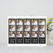 Papier Photo Booth 2x7" Enregistrer la zone Mariage de da (Debout devant)