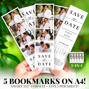 Papier Photo Booth 2x7" Enregistrer la zone Mariage de da